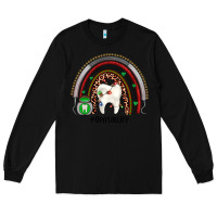 Black Christmas dental life rainbow Long Sleeve Tee - JahusDesignShop