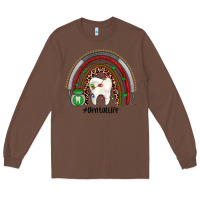 Chestnut Christmas dental life rainbow Long Sleeve Tee - JahusDesignShop