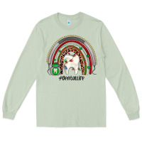 Matcha Christmas dental life rainbow Long Sleeve Tee - JahusDesignShop