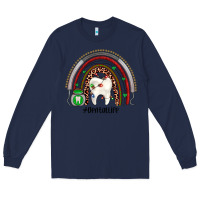 Navy Christmas dental life rainbow Long Sleeve Tee - JahusDesignShop