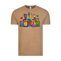 Vintage Coffee we are all human Vintage Tee - Zillion Design Studio