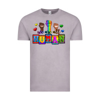 Vintage Zinc we are all human Vintage Tee - Zillion Design Studio