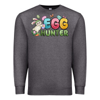 Charcoal Heather egg hunter Premium Sweatshirt - MaliasSmallBusiness
