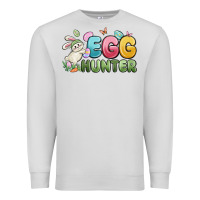 Dove Grey egg hunter Premium Sweatshirt - MaliasSmallBusiness