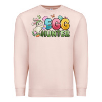 Pale Pink egg hunter Premium Sweatshirt - MaliasSmallBusiness