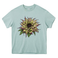Arona sun   fill purple sunflower Heavy Core Tee - LillyAllenDesigns