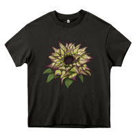 Asphalt sun   fill purple sunflower Heavy Core Tee - LillyAllenDesigns