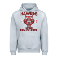 Heather Grey Go Tiger High School Urban Hoodie - Bettercallsaul