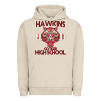 Pigment French Oak Go Tiger High School Urban Hoodie - Bettercallsaul