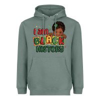 Sage i am black history black girl Heavyweight Hoodie - MaliasSmallBusiness