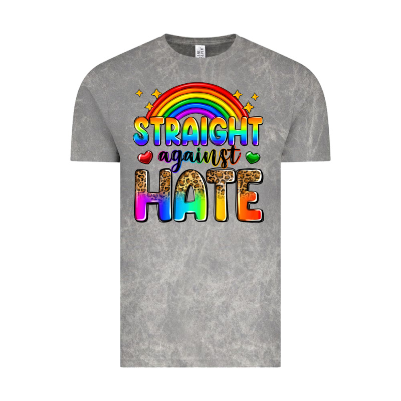 Straight Against Hate Vintage Tee by Zillion Design Studio | Teevron