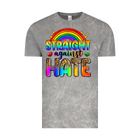 Cloud Rock straight against hate Vintage Tee - Zillion Design Studio