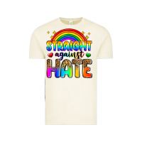 Vintage Arctic straight against hate Vintage Tee - Zillion Design Studio