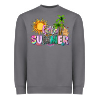 Storm hello summer with sun Heavyweight Sweatshirt - texasbilliewilder
