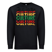 Black do it for the culture Premium Sweatshirt - MaliasSmallBusiness