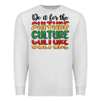 Oatmeal Heather do it for the culture Premium Sweatshirt - MaliasSmallBusiness