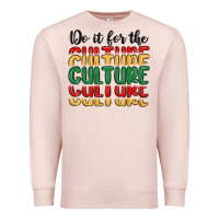 Pale Pink do it for the culture Premium Sweatshirt - MaliasSmallBusiness
