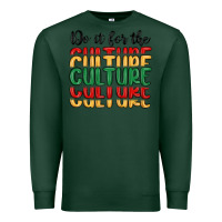 Sports Green do it for the culture Premium Sweatshirt - MaliasSmallBusiness