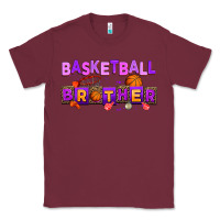 Burgundy basketball brother Classic Tee - AdoDesignShop