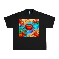 Black crab Urban Heavy Tee - BarkalooDesign