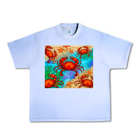 Grape Ice crab Urban Heavy Tee - BarkalooDesign