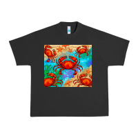 Pigment Black crab Urban Heavy Tee - BarkalooDesign