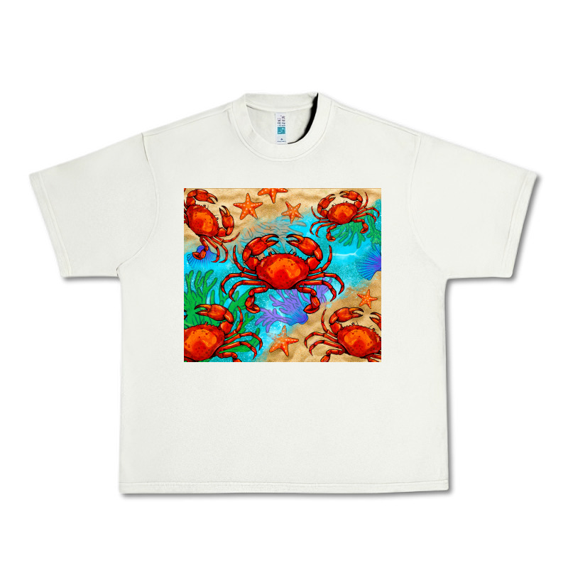Crab Urban Heavy Tee by BarkalooDesign | Teevron