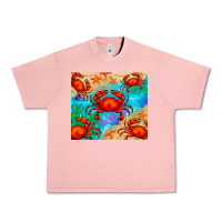 Salmon crab Urban Heavy Tee - BarkalooDesign