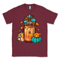 Burgundy thanksgiving coffee Classic Tee - JahusDesignShop