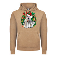 Vintage Coffee ghost dead inside but it’s christmas boojee Vintage Hoodie - Zillion Design Studio