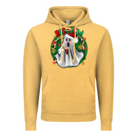 Vintage Mustard ghost dead inside but it’s christmas boojee Vintage Hoodie - Zillion Design Studio