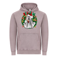 Vintage Zinc ghost dead inside but it’s christmas boojee Vintage Hoodie - Zillion Design Studio