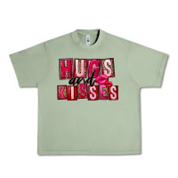 Oil Green hugs and kisses Urban Heavy Tee - FaDigitalArtStudio