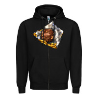 Chocolate Package Zipper Hoodie | Teevron