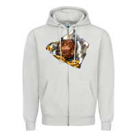 Dove Grey chocolate package Zipper Hoodie - AdoDesignShop