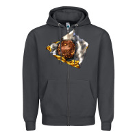 Smoke chocolate package Zipper Hoodie - AdoDesignShop