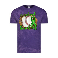 Cloud Purple Morehead Baseball Liver Cancer Vintage Tee - texasbilliewilder