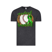 Vintage Black Morehead Baseball Liver Cancer Vintage Tee - texasbilliewilder