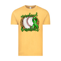 Vintage Mustard Morehead Baseball Liver Cancer Vintage Tee - texasbilliewilder