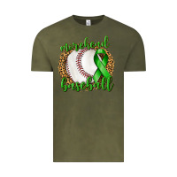 Vintage Olive Morehead Baseball Liver Cancer Vintage Tee - texasbilliewilder