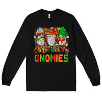 Black mexico chillin' with my gnomies Long Sleeve Tee - JahusDesignShop
