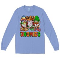 Colony Blue mexico chillin' with my gnomies Long Sleeve Tee - JahusDesignShop