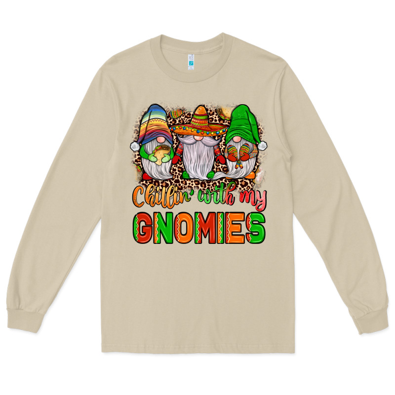 Mexico Chillin' With My Gnomies Long Sleeve Tee by JahusDesignShop | Teevron
