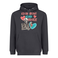 Kinda Broke Kinda Bougie Heavyweight Hoodie | Teevron