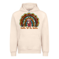 Sandshell gobble till you wobble thanksgiving rainbow Urban Hoodie - RanaPortraitStore