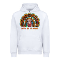 White gobble till you wobble thanksgiving rainbow Urban Hoodie - RanaPortraitStore