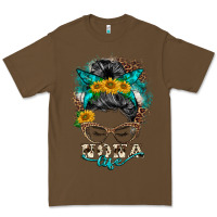 Cacao nona life messy bun Premium Tee - BarkalooDesign