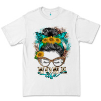 White nona life messy bun Premium Tee - BarkalooDesign