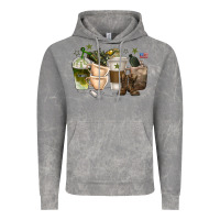 Cloud Rock coffee cups army Vintage Hoodie - texasbilliewilder