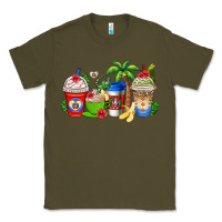 Army Green dominican republic coffee cups Classic Tee - AdoDesignShop